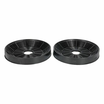 LUTH Premium Profi Parts Kohlefilter kompatibel mit Amica 1160826 Kf17146 160mmø für Dunstabzugshaube 2stk