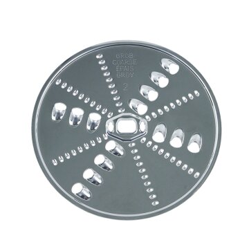 LUTH Premium Profi Parts Raspelscheibe kompatibel mit Bosch 00083577 Wendescheibe Grob für Küchenmaschine