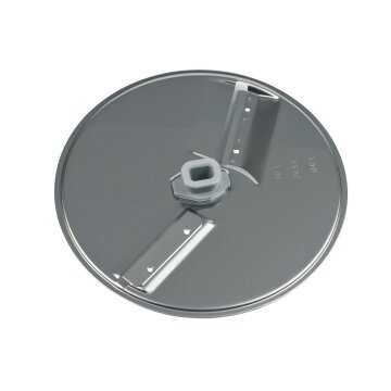 LUTH Premium Profi Parts Schneidscheibe kompatibel mit Bosch 12007725 Wendescheibe Dick / Dünn für Durchlaufschnitzler Küchenmaschine