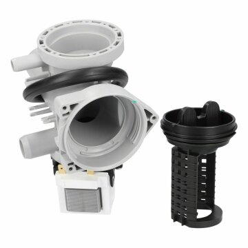 LUTH Premium Profi Parts Ablaufpumpe Lg 5859en1006m Leili Mit Pumpenkopf Und Sieb für Waschmaschine