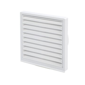 LUTH Premium Profi Parts Außengitter 100err Weiß Mit Netz