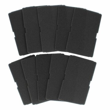 LUTH Premium Profi Parts Schaumfilterset kompatibel mit Beko 2964840200 2964840100 240x150mm für Wärmetauscher Trockner 10stk