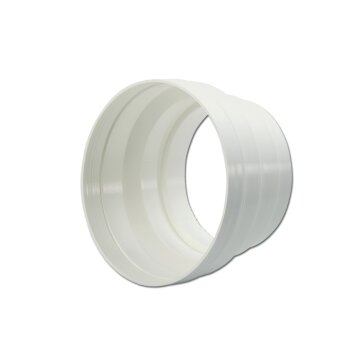 LUTH Premium Profi Parts Adapter 100/125erø für Abluftschlauch Rohr Belüftungstechnik