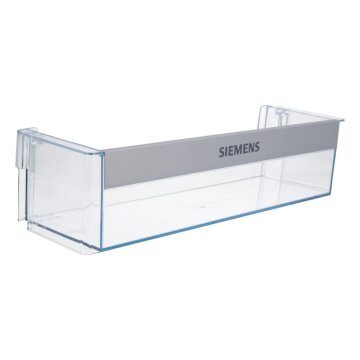 LUTH Premium Profi Parts Abstellfach kompatibel mit Siemens 00744479 Flaschenabsteller 442x100x124mm für Kühlschranktüre