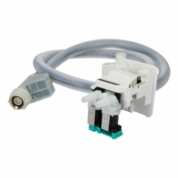 LUTH Premium Profi Parts Zulaufschlauch Aquastop 1,5m kompatibel mit Siemens 00702474  Mit Magnetventil für Waschmaschine