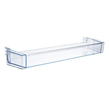 LPPP Türfach Abstellfach kompatibel mit Bosch 00709635 Kühlschranktür für Siemens Neff Constructa Balay Absteller Flaschenabsteller Kühlschrank transparent 472 x 121 x 53 mm