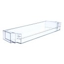 LPPP Türfach Abstellfach kompatibel mit Bosch 00709635 Kühlschranktür für Siemens Neff Constructa Balay Absteller Flaschenabsteller Kühlschrank transparent 472 x 121 x 53 mm