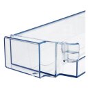 LPPP Türfach Abstellfach kompatibel mit Bosch 00709635 Kühlschranktür für Siemens Neff Constructa Balay Absteller Flaschenabsteller Kühlschrank transparent 472 x 121 x 53 mm