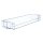 LPPP Türfach Abstellfach kompatibel mit Bosch 00709635 Kühlschranktür für Siemens Neff Constructa Balay Absteller Flaschenabsteller Kühlschrank transparent 472 x 121 x 53 mm