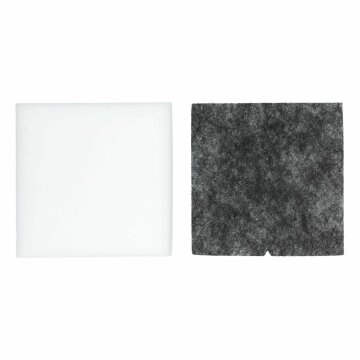 LUTH Premium Profi Parts Filterset kompatibel mit Bosch 12011363 12011362 Abluftfilter Schaumfilter Mit Schwarzvliesmatte 115x115mm für Staubsauger
