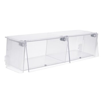 LUTH Premium Profi Parts Abstellfach kompatibel mit Siemens 00448795 Butterfach Mit Klappen für Kühlschrank Kühlgefrierkombination