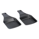 LUTH Premium Profi Parts Pfännchen Set kompatibel mit Tefal Xa400202 Eckig für Raclette  2stk