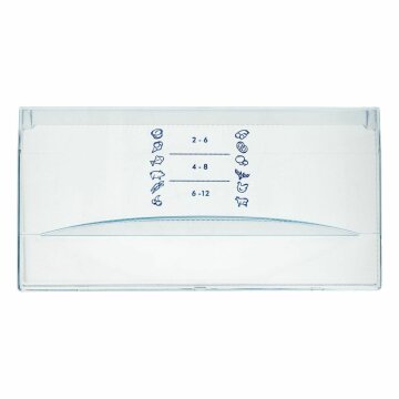 LUTH Premium Profi Parts Schubladenblende kompatibel mit Liebherr 9041804 365x85mm für Gefriergutbehälter Gefrierteil Kühlgefrierkombination