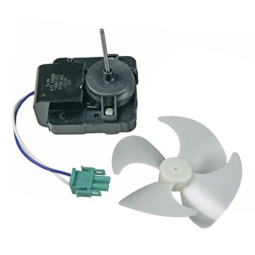 LUTH Premium Profi Parts Ventilator kompatibel mit Liebherr 6118102 F64-12 Mit Flügel für Gefrierschrank