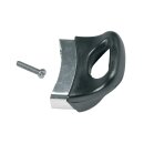 LUTH Premium Profi Parts Kochtopfgriff Universal Schwarz Silbern 77x70x45mm für Kochtopf Schnellkochtopf