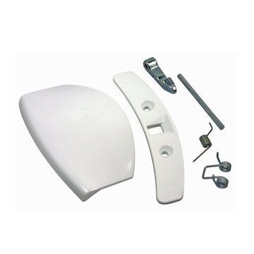 LUTH Premium Profi Parts Türgriff kompatibel mit AEG 5027641600/0 Weiß Kit Kpl für Waschmaschine