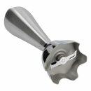 LUTH Premium Profi Parts Mixfuß Edelstahl Silbern kompatibel mit Braun 7322110294 für Stabmixer