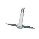 LUTH Premium Profi Parts Messer kompatibel mit Unold 432001 mit Alukupplung für Zerkleinerer Zauberstab