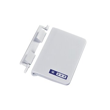 LUTH Premium Profi Parts Türgriff Mit Feder für Gefrierfach kompatibel mit Liebherr 9590222 in Kühlschrank