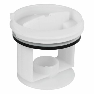 LUTH Premium Profi Parts Flusensiebeinsatz kompatibel mit Whirlpool 481248058403 für Askoll Ablaufpumpe Waschmaschine Toplader