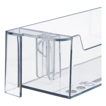 LUTH Premium Abstellfach Für Kühlschranktür – Kompatibel Mit Siemens 00745578 | 429x50 Mm, Transparent