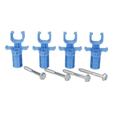 LUTH Premium Profi Parts Transportsicherung Set kompatibel mit Bosch 10012244 Fixierung für Trommel Waschmaschine 4stk