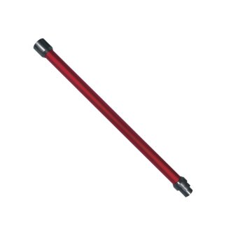 LUTH Premium Profi Parts Verlängerungsrohr kompatibel mit Dyson 965663-06 Rot Grau Mit Elektroanschluss für Staubsauger