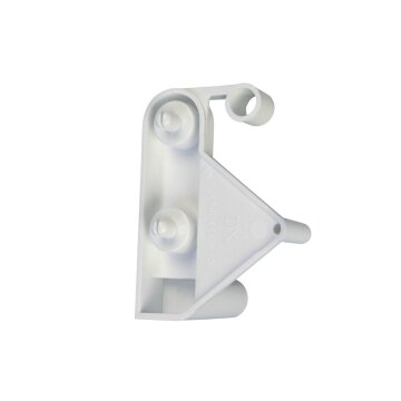 LUTH Premium Profi Parts Halter links für Gefrierfachklappe kompatibel mit Indesit C00075599 in Gefrierschrank Kühlgefrierkombination