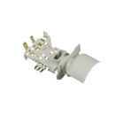 LUTH Premium Profi Parts Lampenfassung E14 / Thermostat-Adapter Atea Auf Ranco kompatibel mit Whirlpool 481010650381