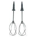 LUTH Premium Profi Parts Rührbesen Set links rechts kompatibel mit Siemens 00659778  für Handmixer