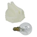 LUTH Premium Profi Parts Lampe E14 40w kompatibel mit Bosch 00613655 45mmø 74mm Kugelform bis 300° C für Backofen