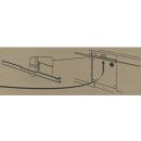 LUTH Premium Profi Parts Ausgleichsleiste kompatibel mit Siemens 00749705 3erset für Integrierte Geschirrspüler