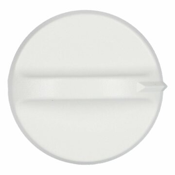 LUTH Premium Profi Parts Knebel kompatibel mit Euronova C315044b02 Drehgriff Weiß für Waschmaschine