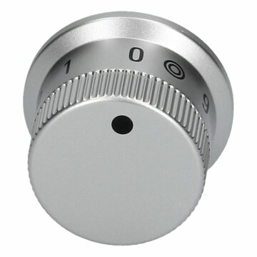 LUTH Premium Profi Parts Knebel für Kochstelle kompatibel mit Siemens 00429395 Zweikreis Drehgriff für Kochfeld Herd