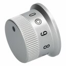 LUTH Premium Profi Parts Knebel für Kochstelle kompatibel mit Siemens 00429395 Zweikreis Drehgriff für Kochfeld Herd