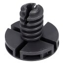 LUTH Premium Profi Parts Gerätefuß Schwarz 36mm kompatibel mit Electrolux 899647060471/2 für Trockner