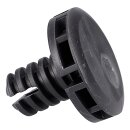 LUTH Premium Profi Parts Gerätefuß Schwarz 36mm kompatibel mit Electrolux 899647060471/2 für Trockner