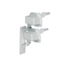 LUTH Premium Profi Parts Tastenkappe Weiß 2-Fach...