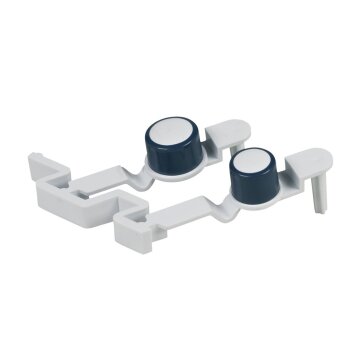 LUTH Premium Profi Parts Tastenkappe 2fach kompatibel mit Bauknecht 481241029588 für Waschmaschine Toplader