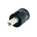 LUTH Premium Profi Parts Knebel für Backofen kompatibel mit Siemens 00423112 Drehgriff für Funktionen