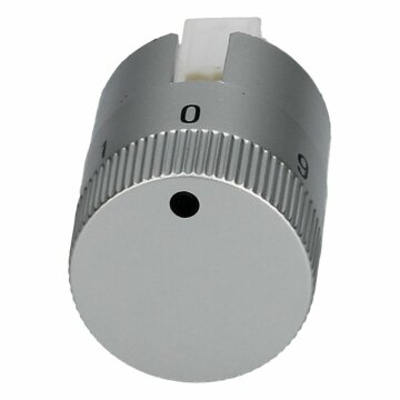 LUTH Premium Profi Parts Knebel für Kochstelle kompatibel mit Siemens 00428970 Einkreis Drehgriff Versenkbar für Kochfläche Herd