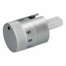 LUTH Premium Profi Parts Knebel für Kochstelle kompatibel mit Siemens 00428970 Einkreis Drehgriff Versenkbar für Kochfläche Herd