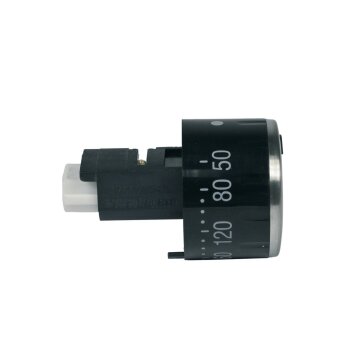 LUTH Premium Profi Parts Knebel für Backofen kompatibel mit Neff 00625871 Temperaturwahldrehgriff Versenkbar für Herd