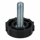 LUTH Premium Profi Parts Gerätefuß kompatibel mit Bosch 00622591 Mit M8 Gewinde für Kühlschrank Gefrierschrank Kühlgefrierkombination