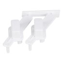 LUTH Premium Profi Parts Tastenkappe 2fach Start kompatibel mit Whirlpool 481071425341 in Waschmaschine