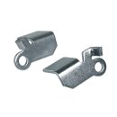 LUTH Premium Profi Parts Türanschlag kompatibel mit Bosch 00636308 Set rechts links für Kühlschrank Gefrierschrank Kühlgefrierkombination