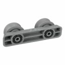 LUTH Premium Profi Parts Korbrollenhalter oben kompatibel mit Gorenje 244489 Mit 2 Rollen für Geschirrspüler