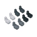 LUTH Premium Profi Parts Tür-Schutzhülsenset links kompatibel mit Whirlpool 481010632826 für Kühlschrank 8teilig