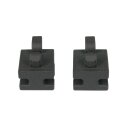 LUTH Premium Profi Parts Buchse kompatibel mit Siemens 00637444 Keramikhalter Hinten für Zubehörhaltegitter Backofen Mit Mikrowelle 2stk