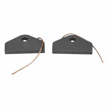 LUTH Premium Profi Parts 2x Kontaktkohlen Schunk ohne Halterung kompatibel mit Miele 4490382 für Trockner